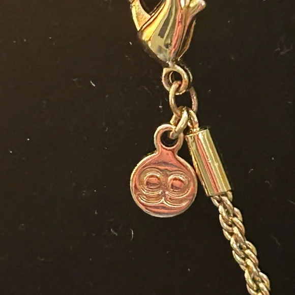 Gorjana Gold Intricate Dog Tag Pendant Necklace - Picture 6 of 6